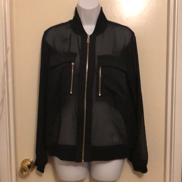 Ralph Lauren Jackets & Coats Ralph Lauren Sheer Black Jacket Poshmark